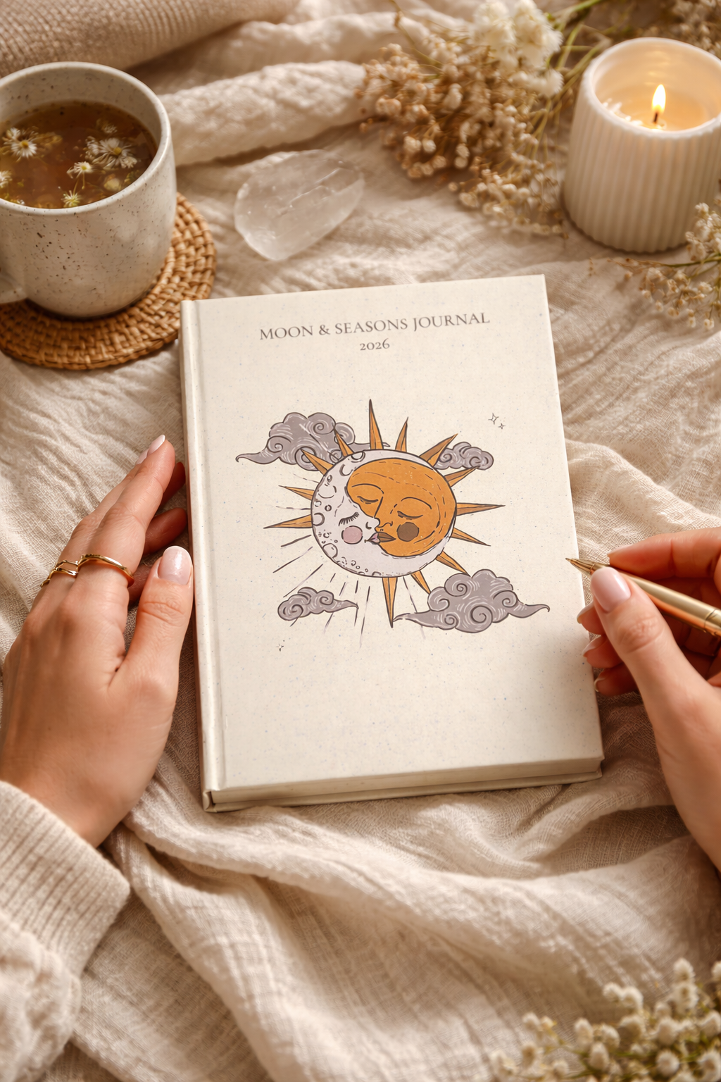 Moon & Seasons Journal 2026 - Spring Edition